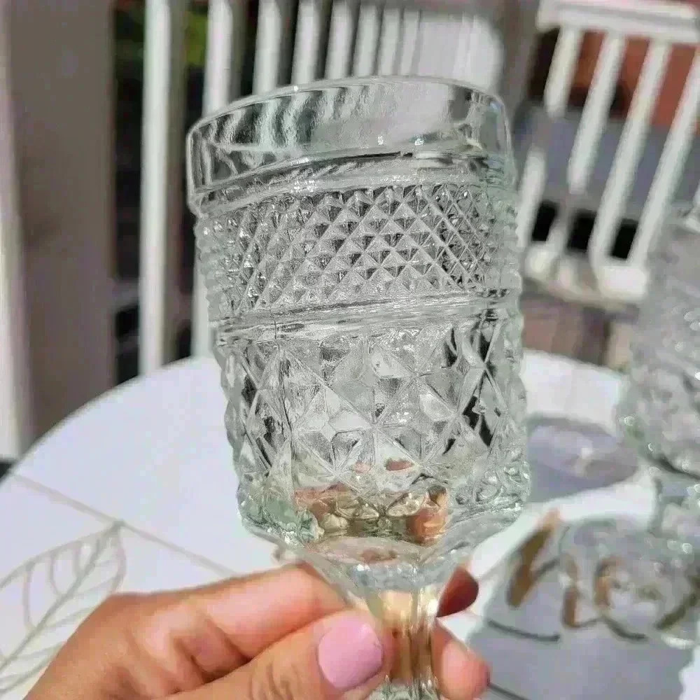 Vintage Set of 3 Wexford Anchor Pressed Glass from 1967 to 1998 Like New - Picture 10 of 16